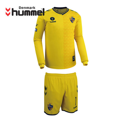 [험멜]HM-1365(옐로우) Uniform 축구 GK 유니폼 /&#039;20 울산현대 FC Uniform
