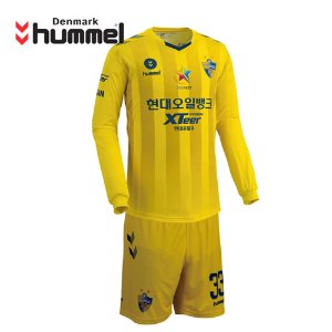[험멜]HM-1355(옐로우) Uniform 축구 GK 홈 유니폼 /&#039;19 울산현대 Uniform