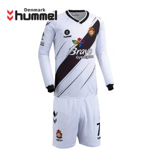 [험멜]HM-1358(화이트) Uniform 축구 Away 유니폼 /&#039;19 경남FC Uniform