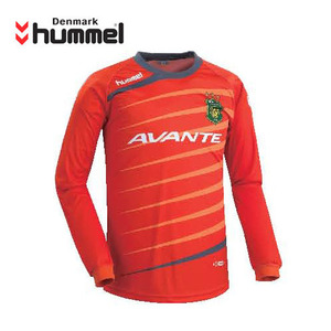 [험멜]HM-1299(오렌지) 축구유니폼 상,하세트(하의 색상선택)