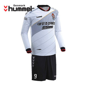 [험멜]HM-1325(화이트) Uniform 축구 어웨이 유니폼 /&#039;15 경남 FC Uniform