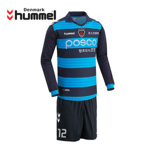[험멜]HM-1331(블루/네이비) Uniform 축구 홈 유니폼 / 포항스틸러스 Uniform  