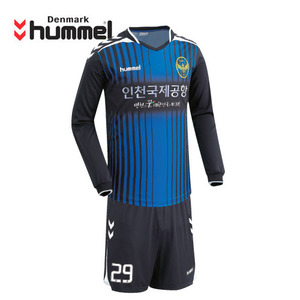 [험멜]HM-1333(블루/블랙) Uniform 축구 홈 유니폼 / 인천 유나이티드 Uniform  